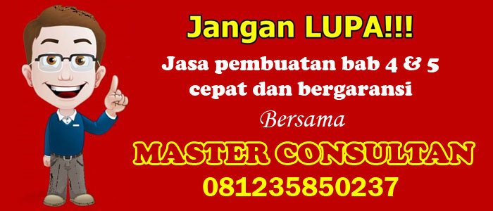 Jasa Pembuatan skripsi Bab 4 dan 5 Jurusan Ekonomi Keuangan Perbankan